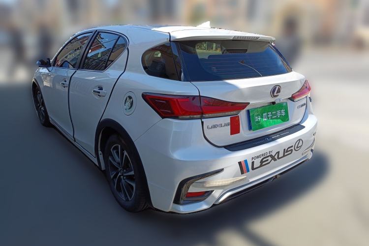 Used Lexus CT 2017 CT200h Elite Edition Solid Color China V Standard Rear Left 45 Deg