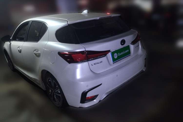 Used Lexus CT 2017 CT200h Comfort Edition Monochrome China V Standard Rear Left 45 Deg