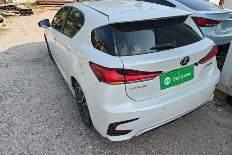 Used Lexus CT 2017 CT200h Comfort Edition Monochrome China V Standard Rear Left 45 Deg