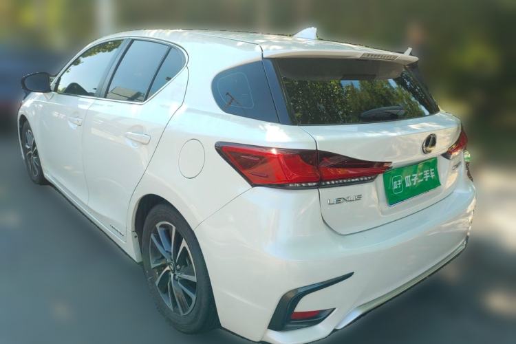 Used Lexus CT 2017 CT200h Comfort Edition Monochrome China VI Rear Left 45 Deg