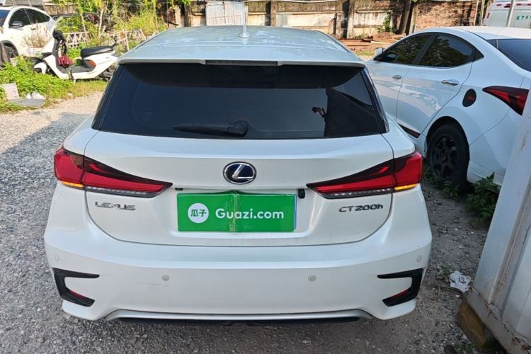 Used Lexus CT 2017 CT200h Comfort Edition Monochrome China V Standard Rear