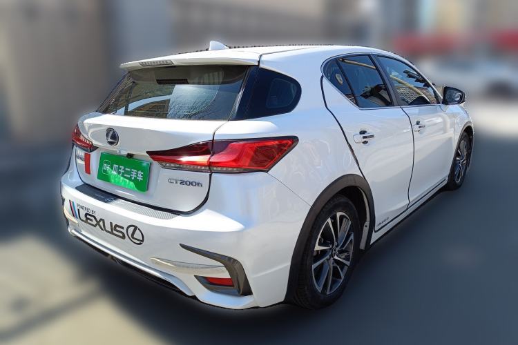 Used Lexus CT 2017 CT200h Elite Edition Solid Color China V Standard Rear Right 45 Deg