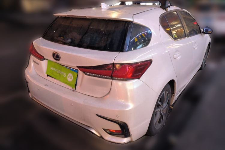 Used Lexus CT 2017 CT200h Comfort Edition Monochrome China VI Rear Right 45 Deg