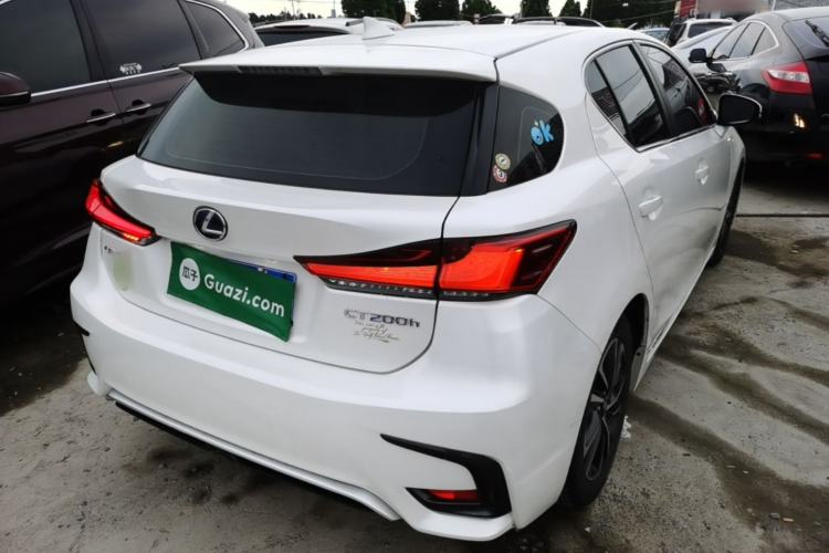 Used Lexus CT 2017 CT200h Elite Edition Solid Color China V Standard Rear Right 45 Deg
