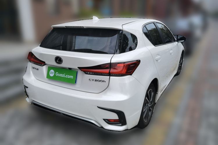 Used Lexus CT 2017 CT200h Elite Edition Solid Color China V Standard Rear Right 45 Deg