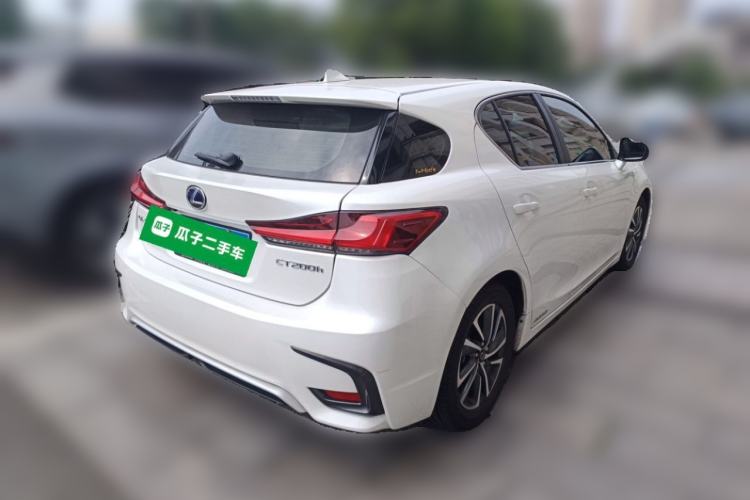 Used Lexus CT 2017 CT200h Comfort Edition Monochrome China VI Rear Right 45 Deg