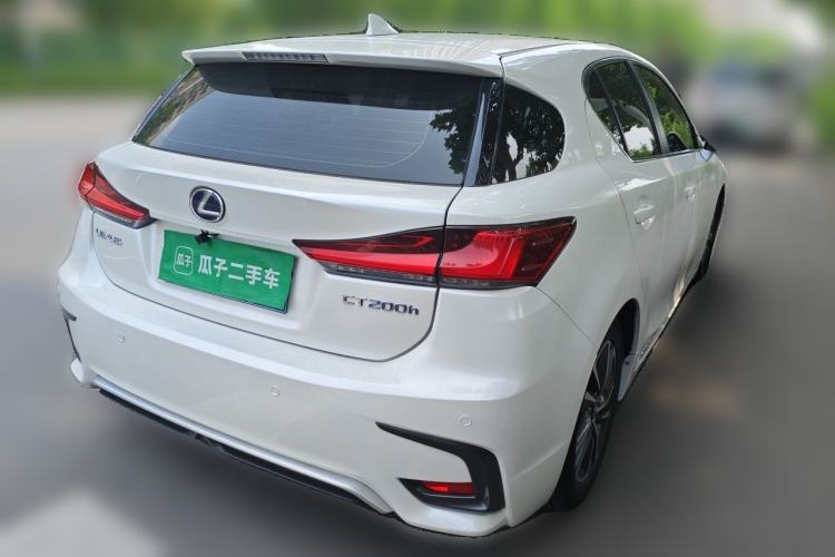 Used Lexus CT 2017 CT200h Elite Edition Monotone China VI Rear Right 45 Deg