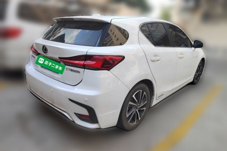 Used Lexus CT 2017 CT200h Elite Edition Two-Tone China V Standard Rear Right 45 Deg