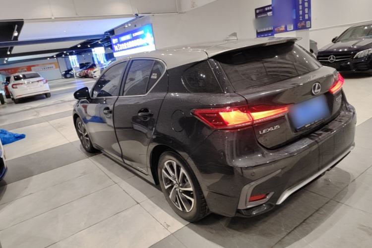 Used Lexus CT 2020 CT200h Elite Edition Two-Tone Rear Left 45 Deg