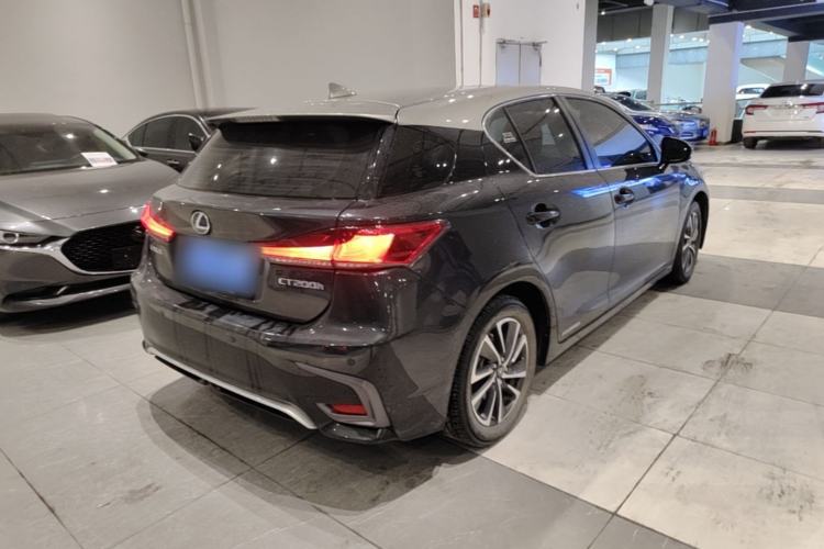 Used Lexus CT 2020 CT200h Elite Edition Two-Tone Rear Right 45 Deg