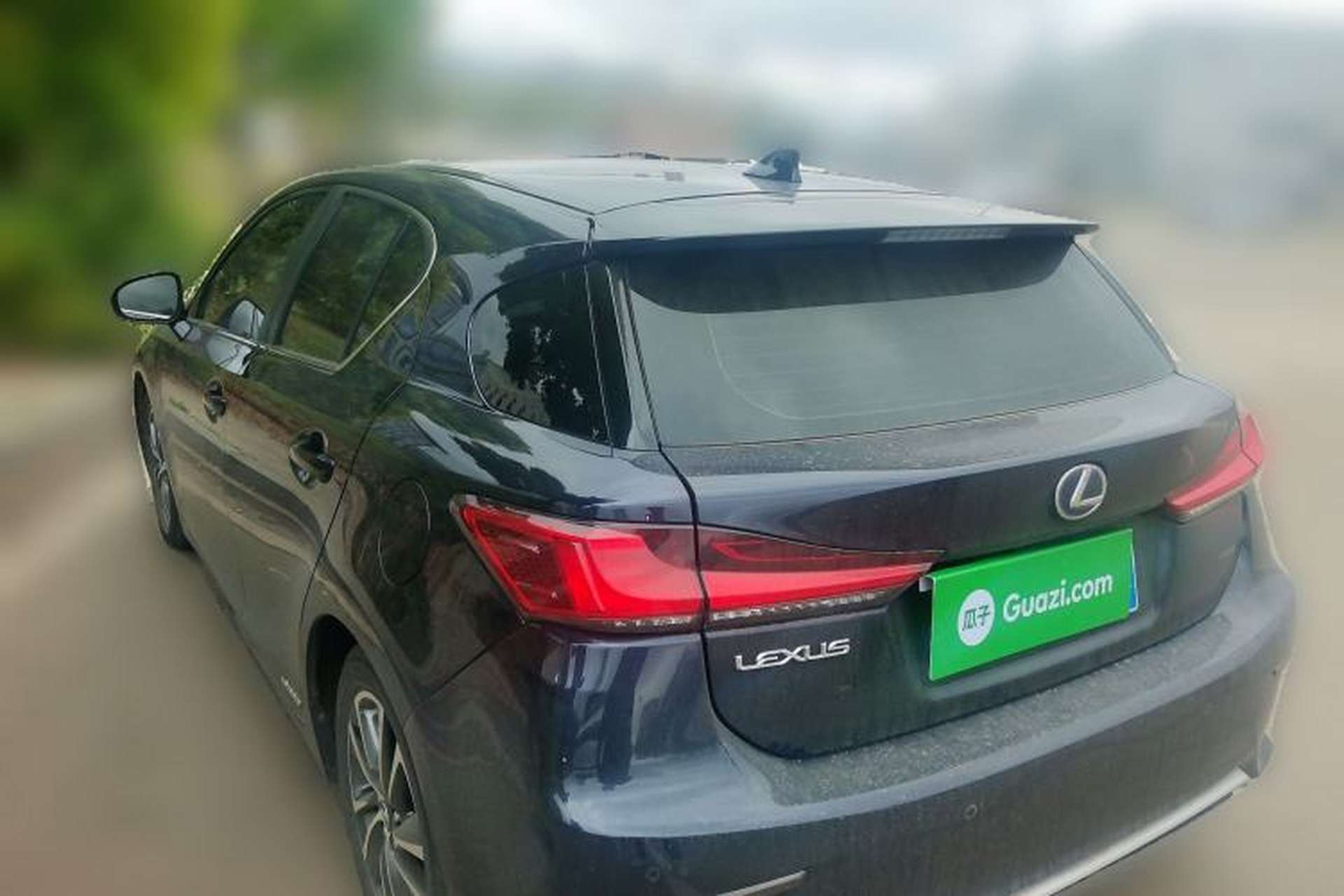 Used Lexus CT 2020 CT200h Elite Edition Monochrome Rear Left 45 Deg