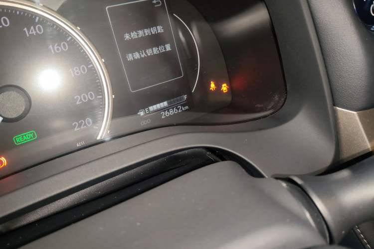 Used Lexus CT 2020 CT200h Elite Edition Monochrome Odometer Close Up