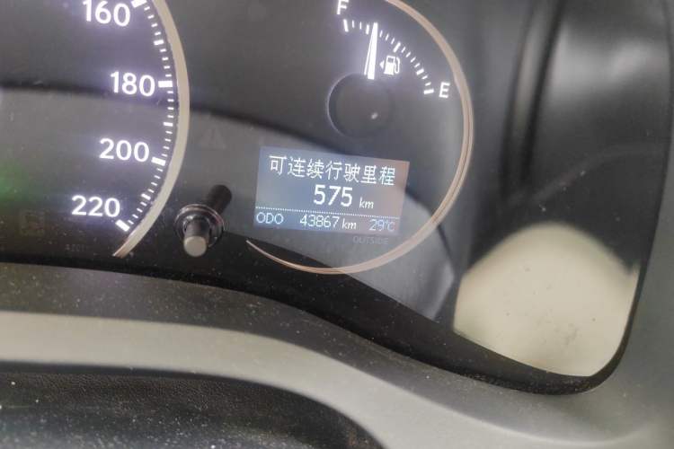 Used Lexus CT 2020 CT200h Comfort Edition Monochrome Odometer Close Up