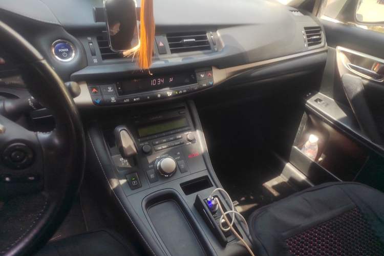 Used Lexus CT 2020 CT200h Elite Edition Monochrome Audio And AC Panel