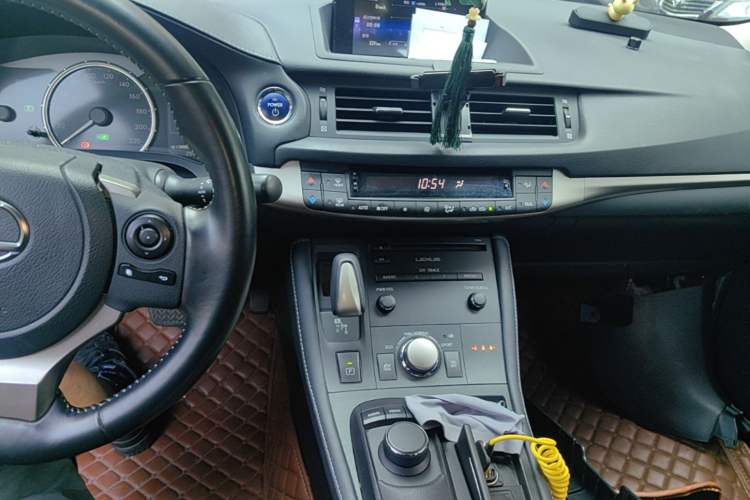 Used Lexus CT 2020 CT200h Comfort Edition Monochrome Audio And AC Panel
