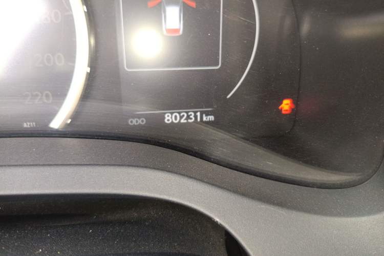 Used Lexus CT 2020 CT200h Elite Edition Monochrome Odometer Close Up