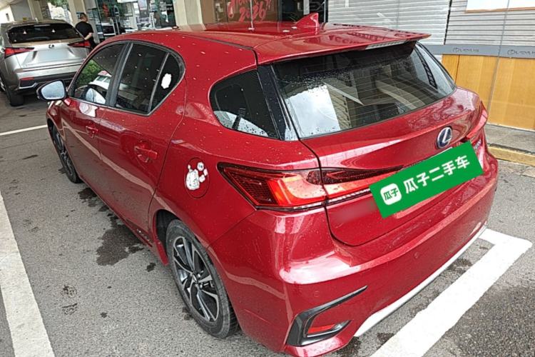 Used Lexus CT 2020 CT200h Elite Edition Monochrome Rear Left 45 Deg