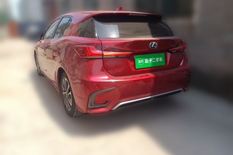 Used Lexus CT 2020 CT200h Elite Edition Monochrome Rear Left 45 Deg