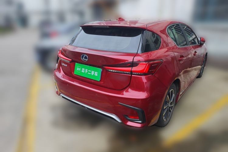 Used Lexus CT 2020 CT200h Elite Edition Monochrome Rear Right 45 Deg