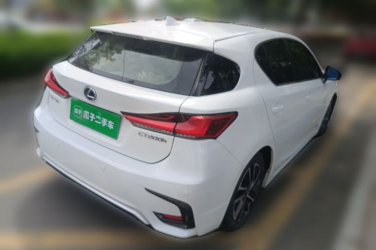 Used Lexus CT 2020 CT200h Elite Edition Monochrome Rear Right 45 Deg