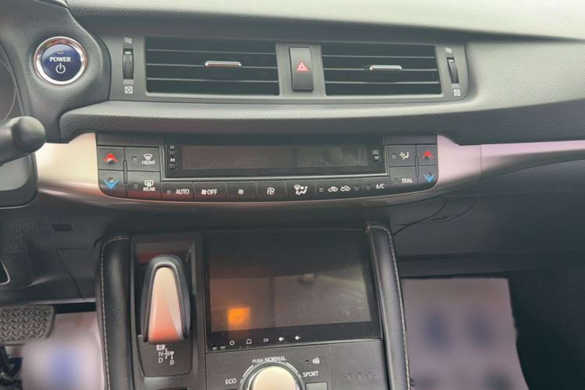 Used Lexus CT 2020 CT200h Elite Edition Monochrome Audio And AC Panel