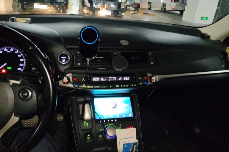 Used Lexus CT 2020 CT200h Elite Edition Monochrome Audio And AC Panel