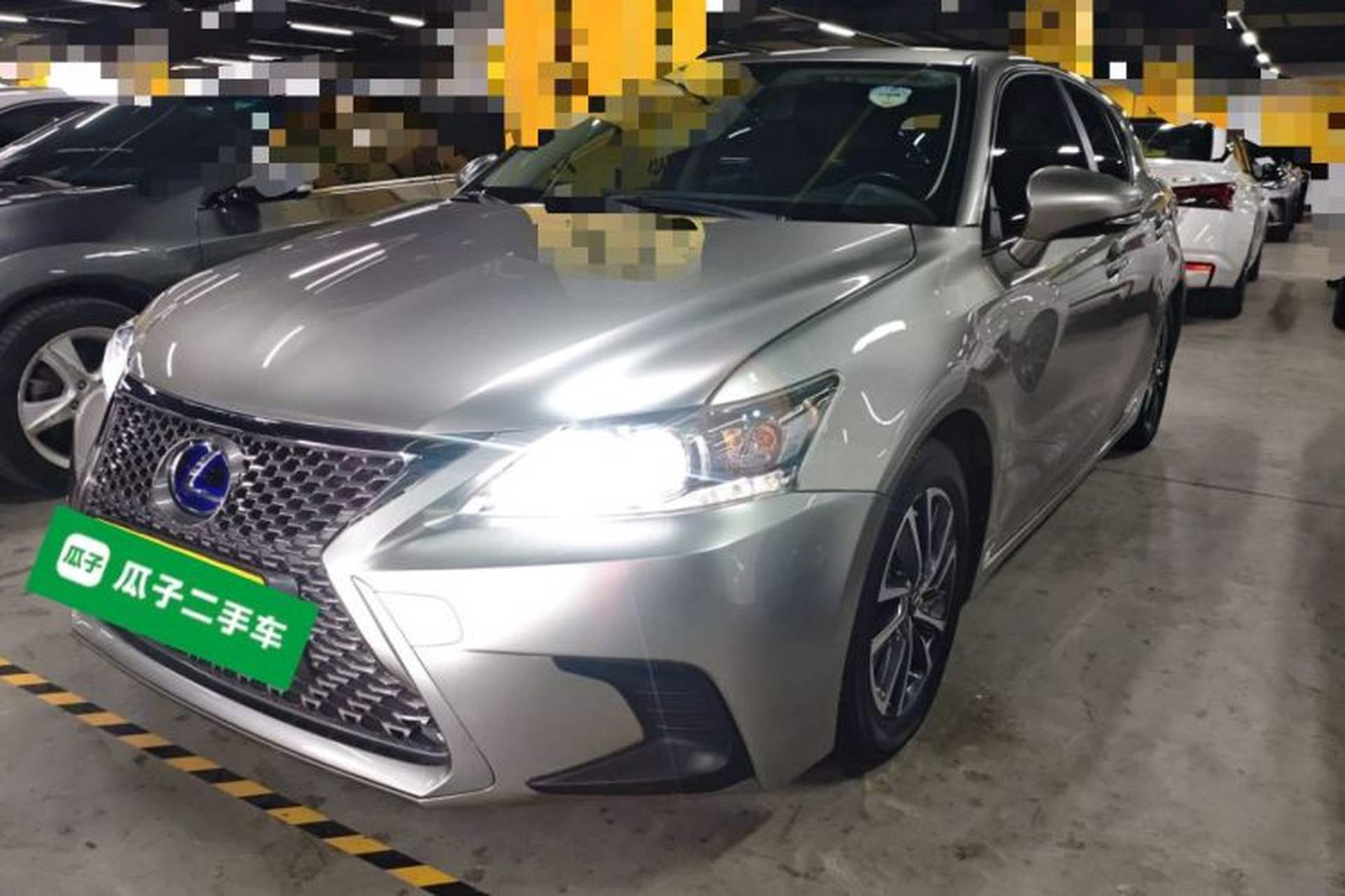 Used Lexus CT 2020 CT200h Elite Edition Monochrome Front Left 45 Deg