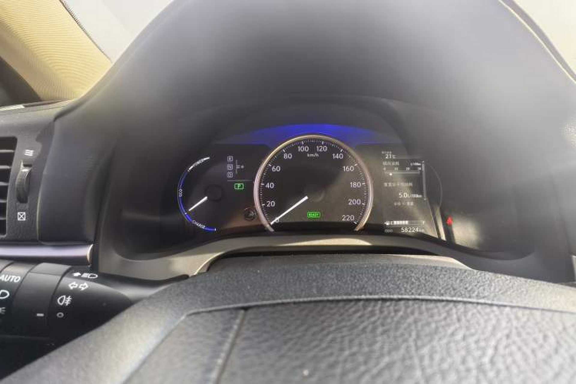 Used Lexus CT 2020 CT200h Elite Edition Monochrome Odometer Close Up