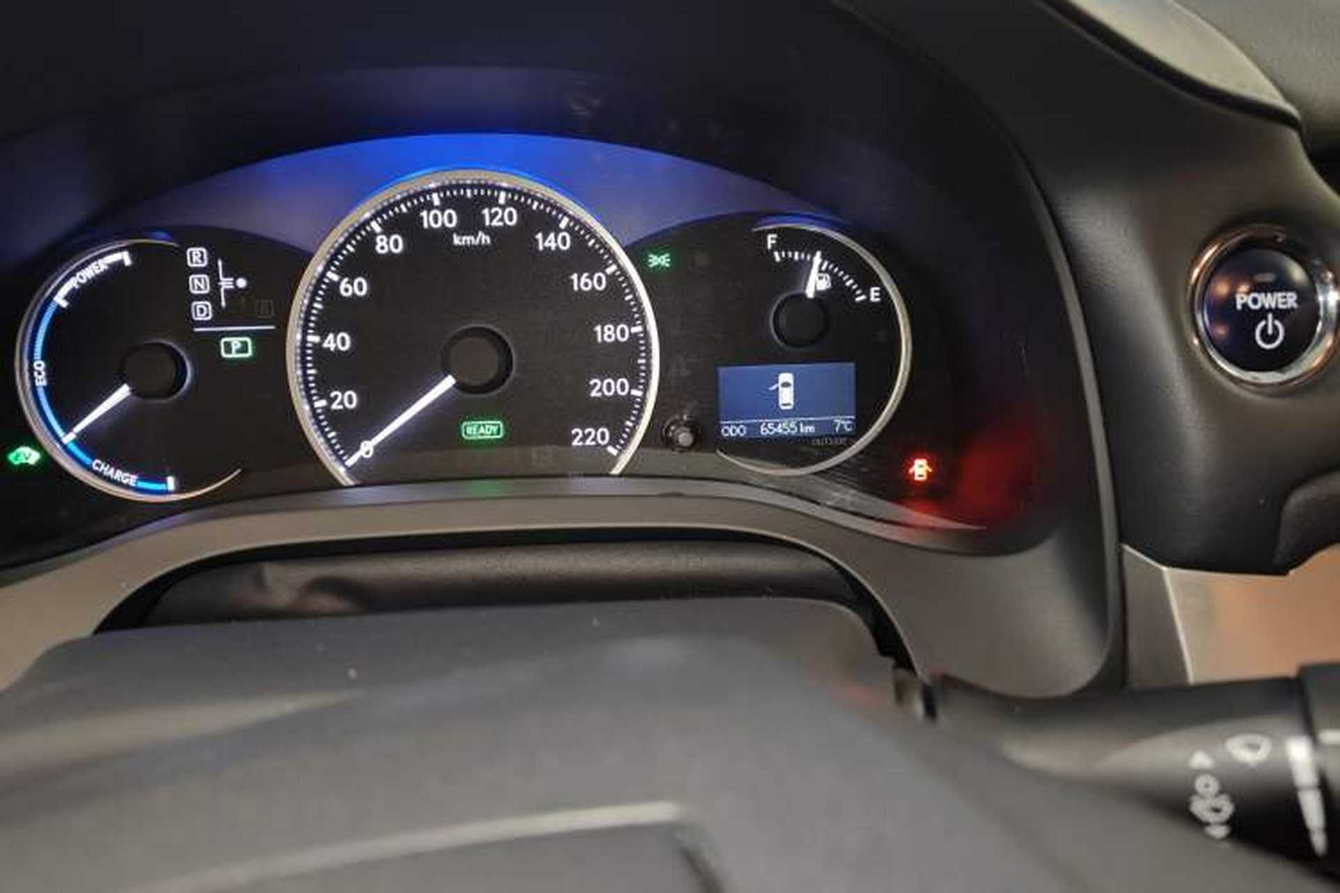 Used Lexus CT 2020 CT200h Elite Edition Monochrome Odometer Close Up