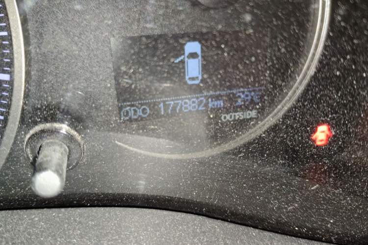 Used Lexus CT 2020 CT200h Elite Edition Monochrome Odometer Close Up