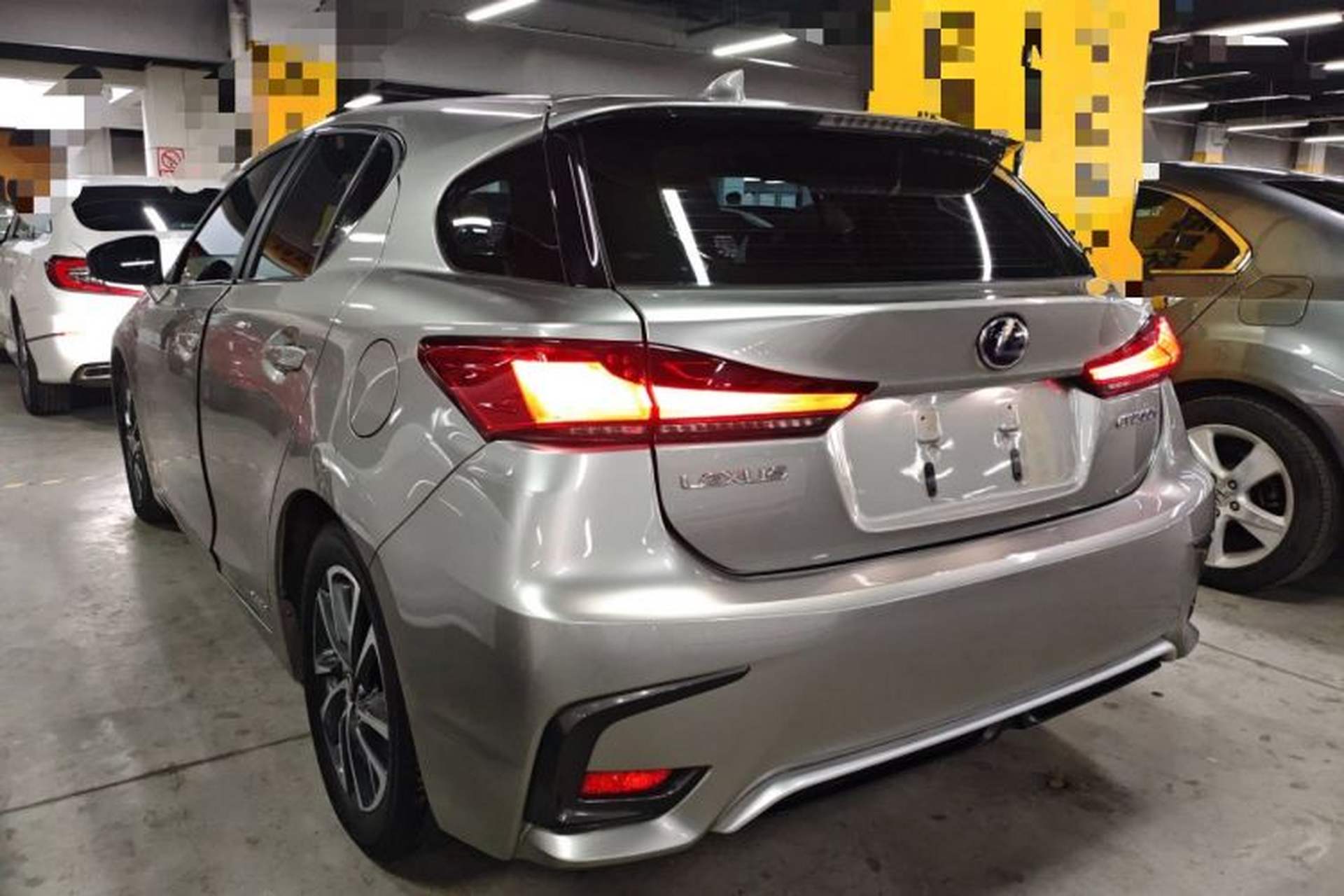Used Lexus CT 2020 CT200h Elite Edition Monochrome Rear Left 45 Deg