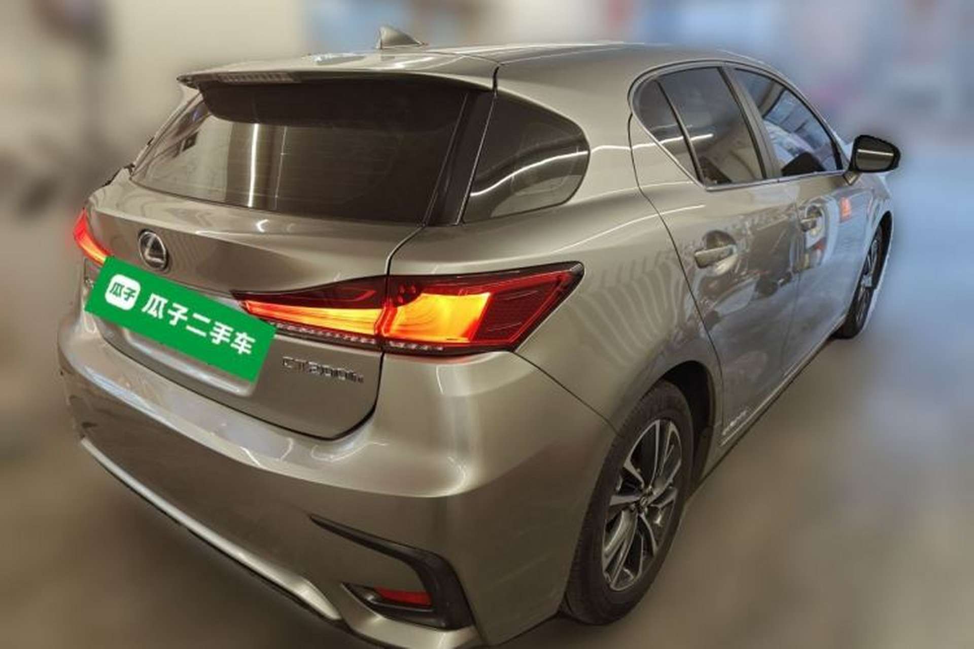 Used Lexus CT 2020 CT200h Elite Edition Monochrome Rear Right 45 Deg