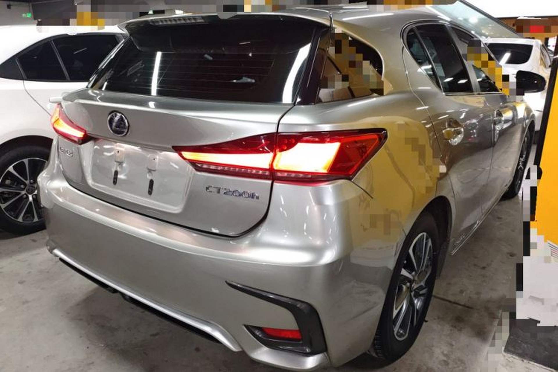 Used Lexus CT 2020 CT200h Elite Edition Monochrome Rear Right 45 Deg