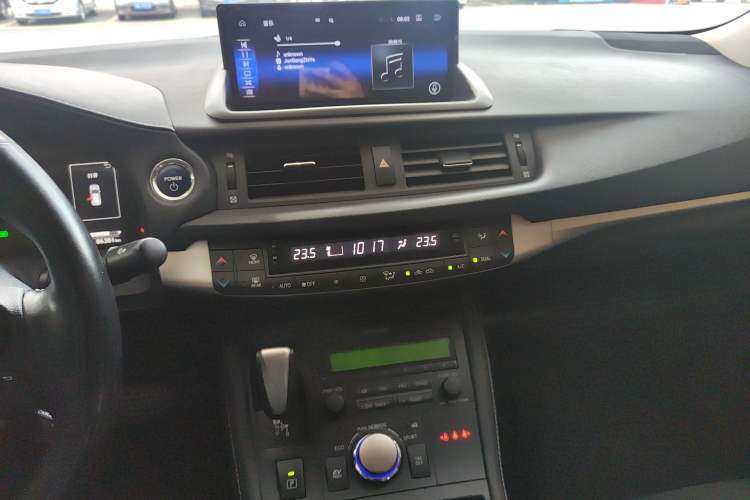 Used Lexus CT 2020 CT200h Elite Edition Monochrome Audio And AC Panel
