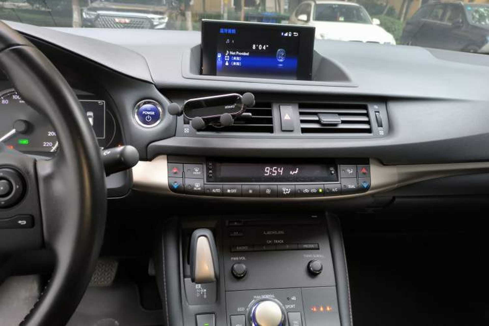 Used Lexus CT 2020 CT200h Comfort Edition Monochrome Audio And AC Panel