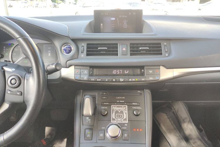 Used Lexus CT 2020 CT200h Comfort Edition Monochrome Audio And AC Panel