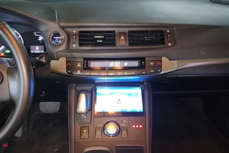 Used Lexus CT 2020 CT200h Elite Edition Monochrome Audio And AC Panel