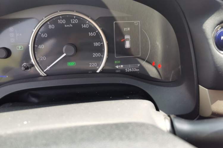 Used Lexus CT 2020 CT200h Elite Edition Monochrome Odometer Close Up