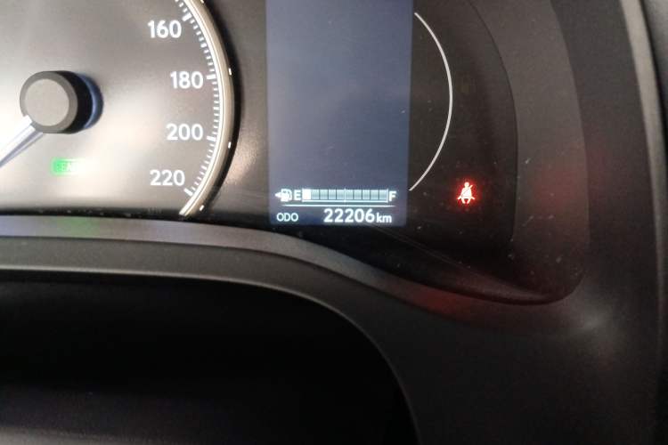 Used Lexus CT 2020 CT200h Comfort Edition Monochrome Odometer Close Up