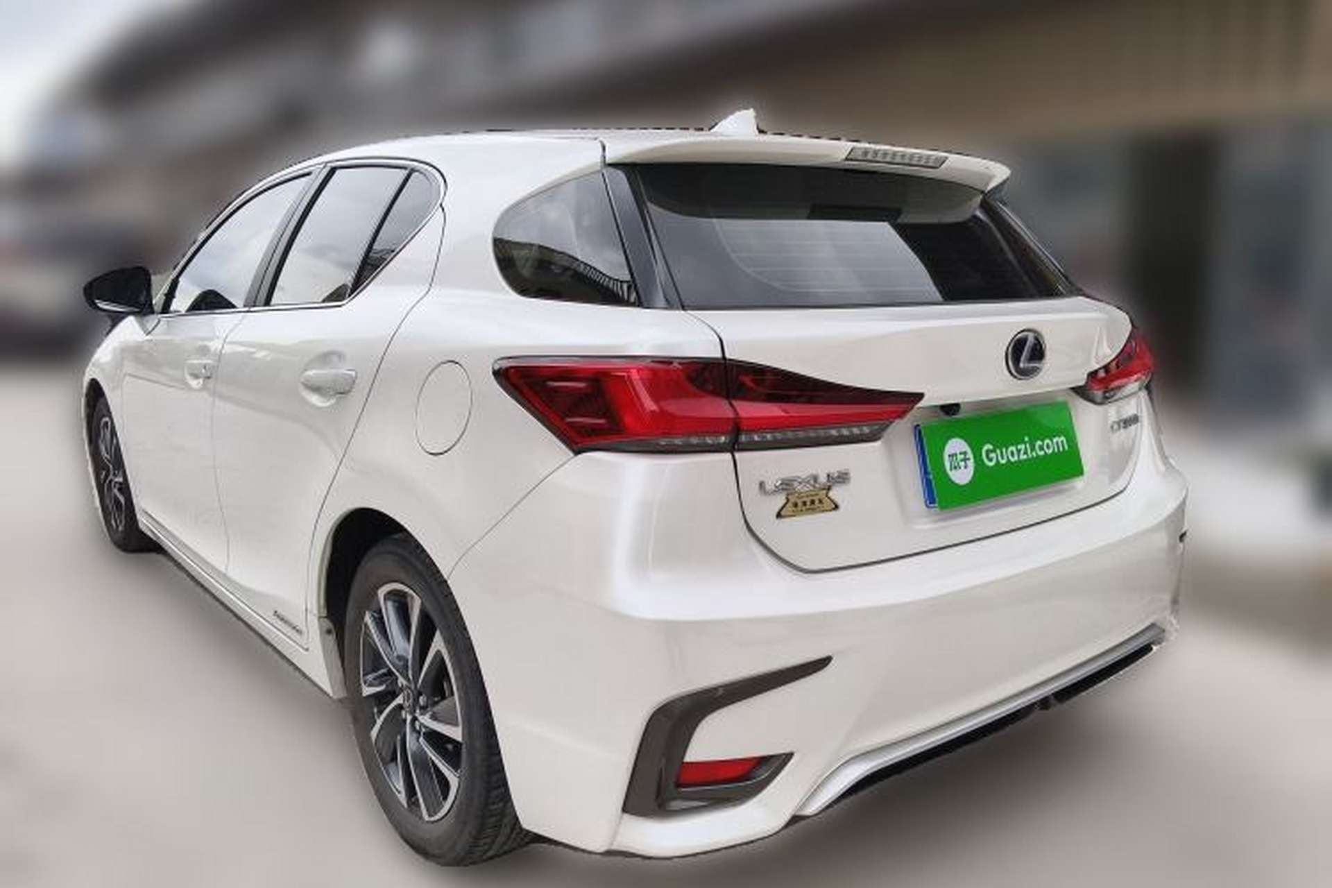 Used Lexus CT 2020 CT200h Elite Edition Monochrome Rear Left 45 Deg