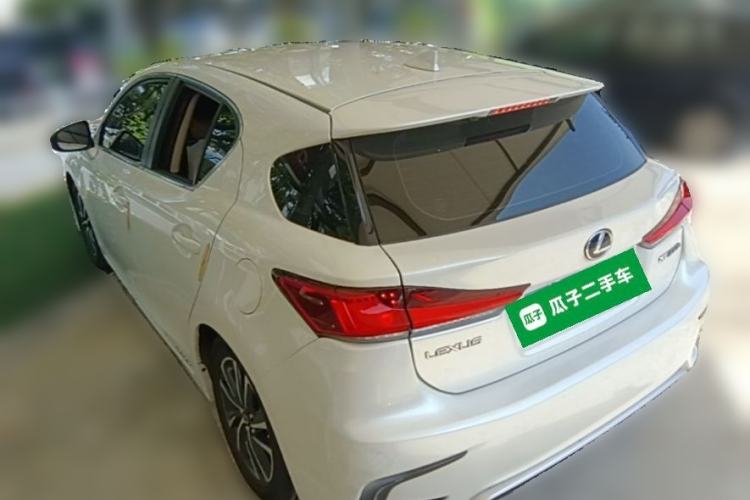Used Lexus CT 2020 CT200h Elite Edition Monochrome Rear Left 45 Deg