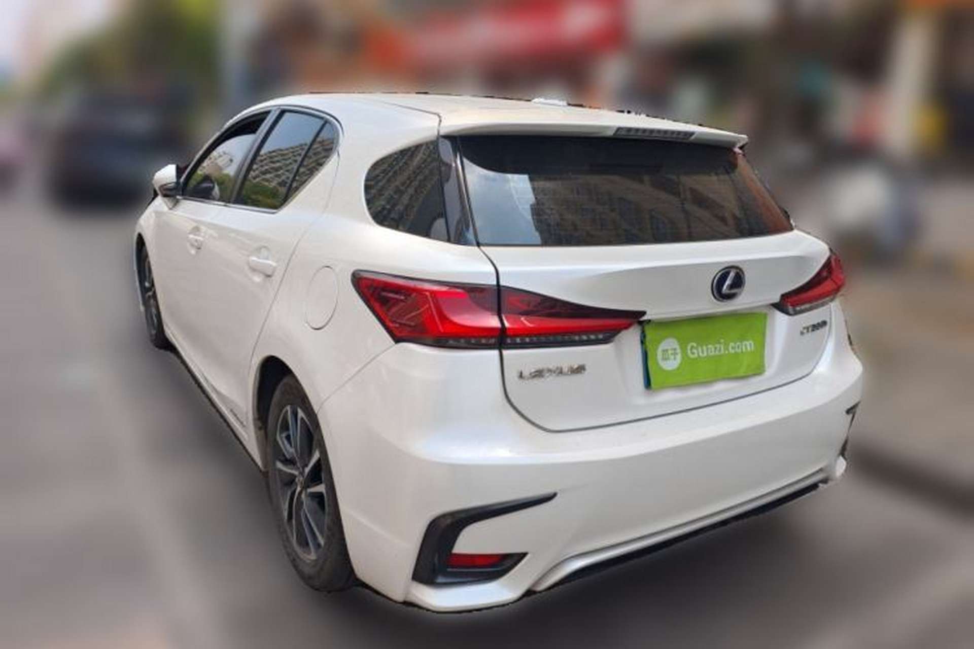 Used Lexus CT 2020 CT200h Comfort Edition Monochrome Rear Left 45 Deg