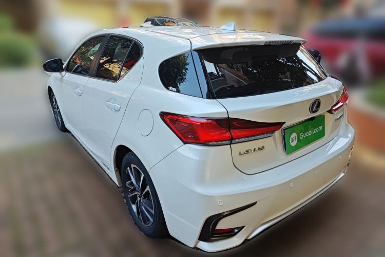 Used Lexus CT 2020 CT200h Elite Edition Monochrome Rear Left 45 Deg