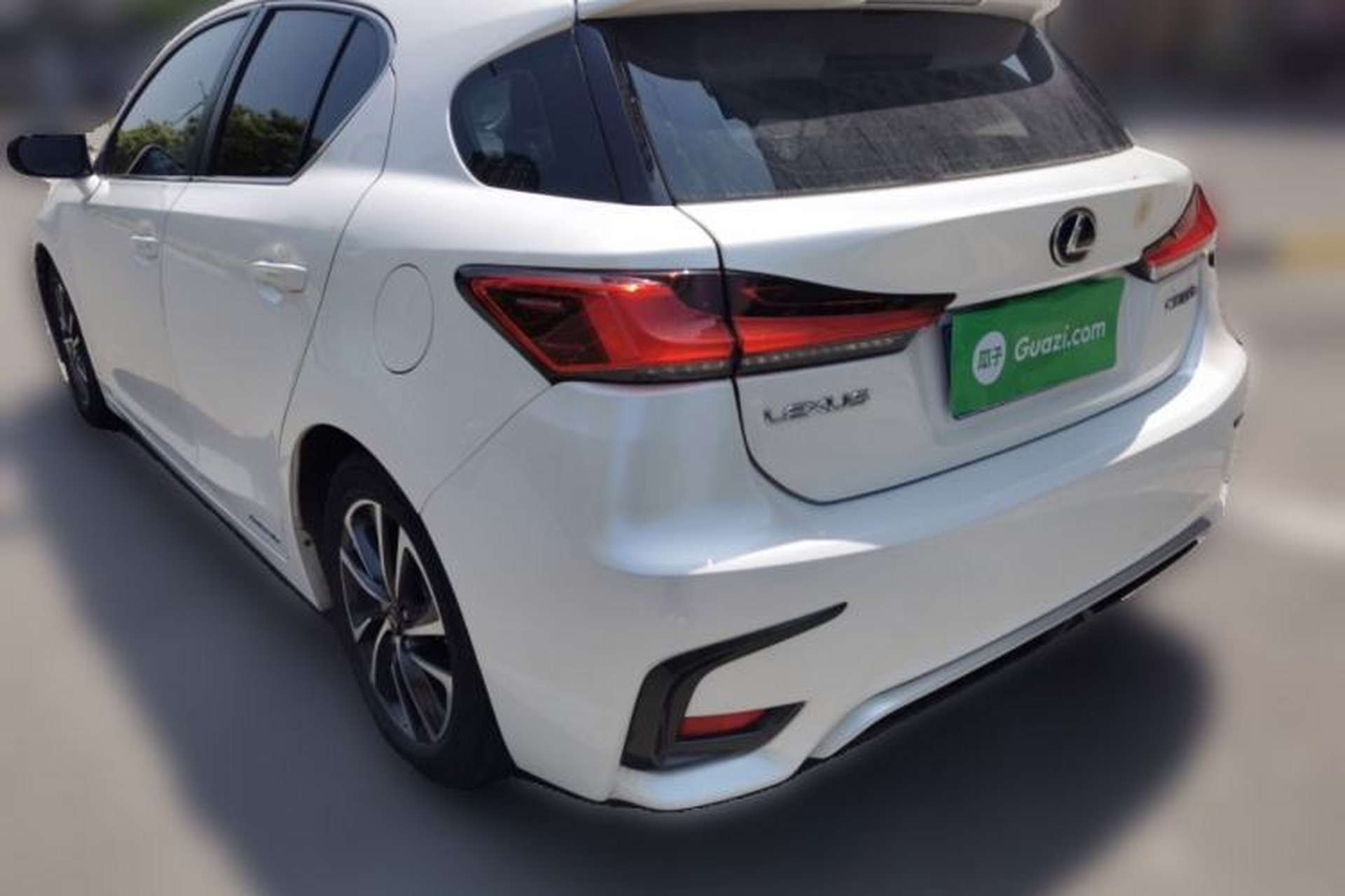 Used Lexus CT 2020 CT200h Elite Edition Monochrome Rear Left 45 Deg