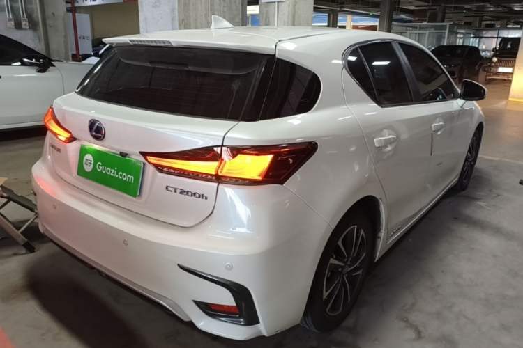Used Lexus CT 2020 CT200h Elite Edition Monochrome Rear Right 45 Deg