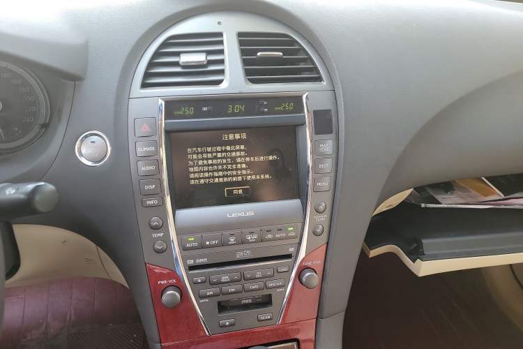 Used Lexus ES 2006 350 Luxury Edition Audio And AC Panel