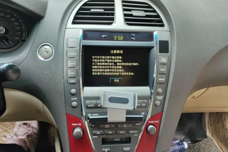 Used Lexus ES 2006 350 Luxury Edition Audio And AC Panel