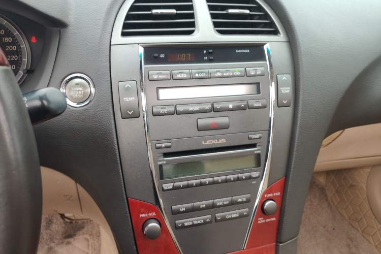 Used Lexus ES 2006 350 Audio And AC Panel