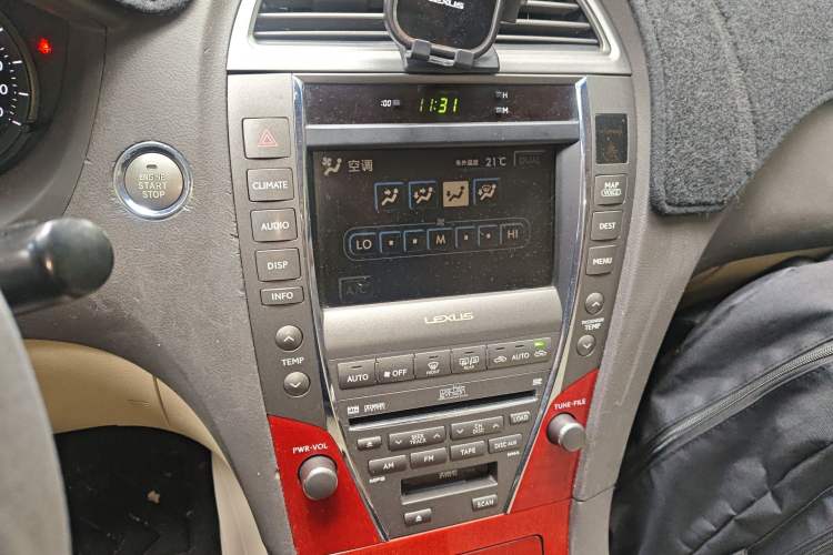 Used Lexus ES 2006 350 Luxury Edition Audio And AC Panel