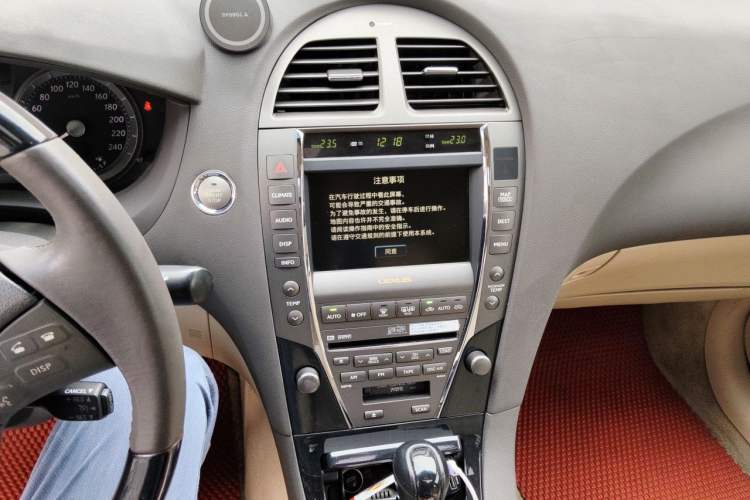 Used Lexus ES 2006 350 Luxury Edition Audio And AC Panel